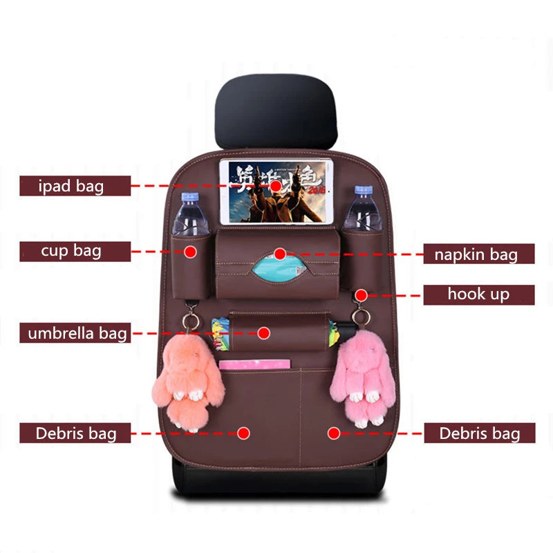 2024 New Car Seat back Storage Organizer