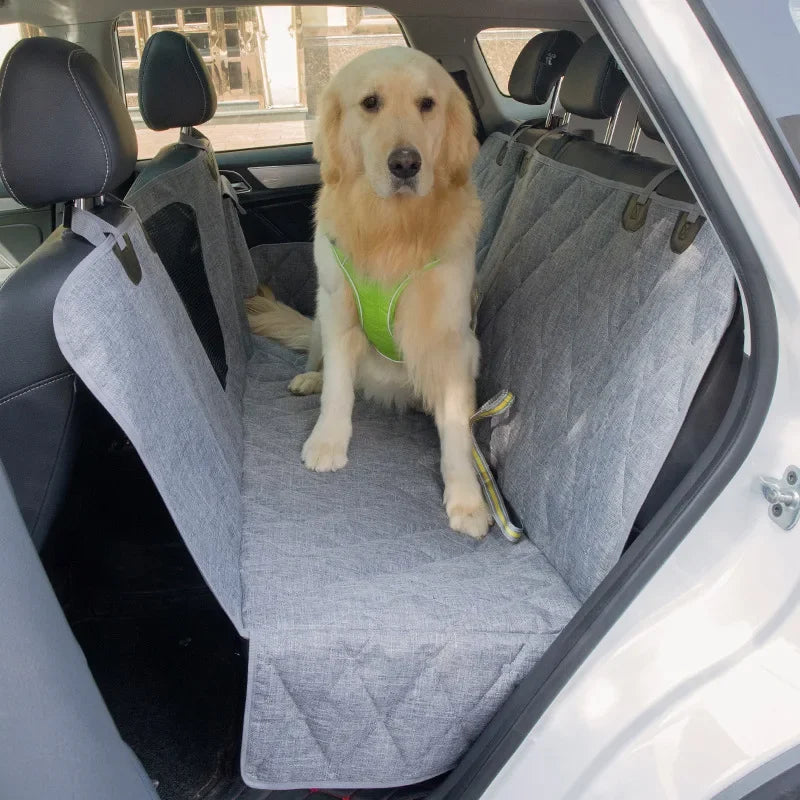 "Waterproof Dog Car Seat Hammock"