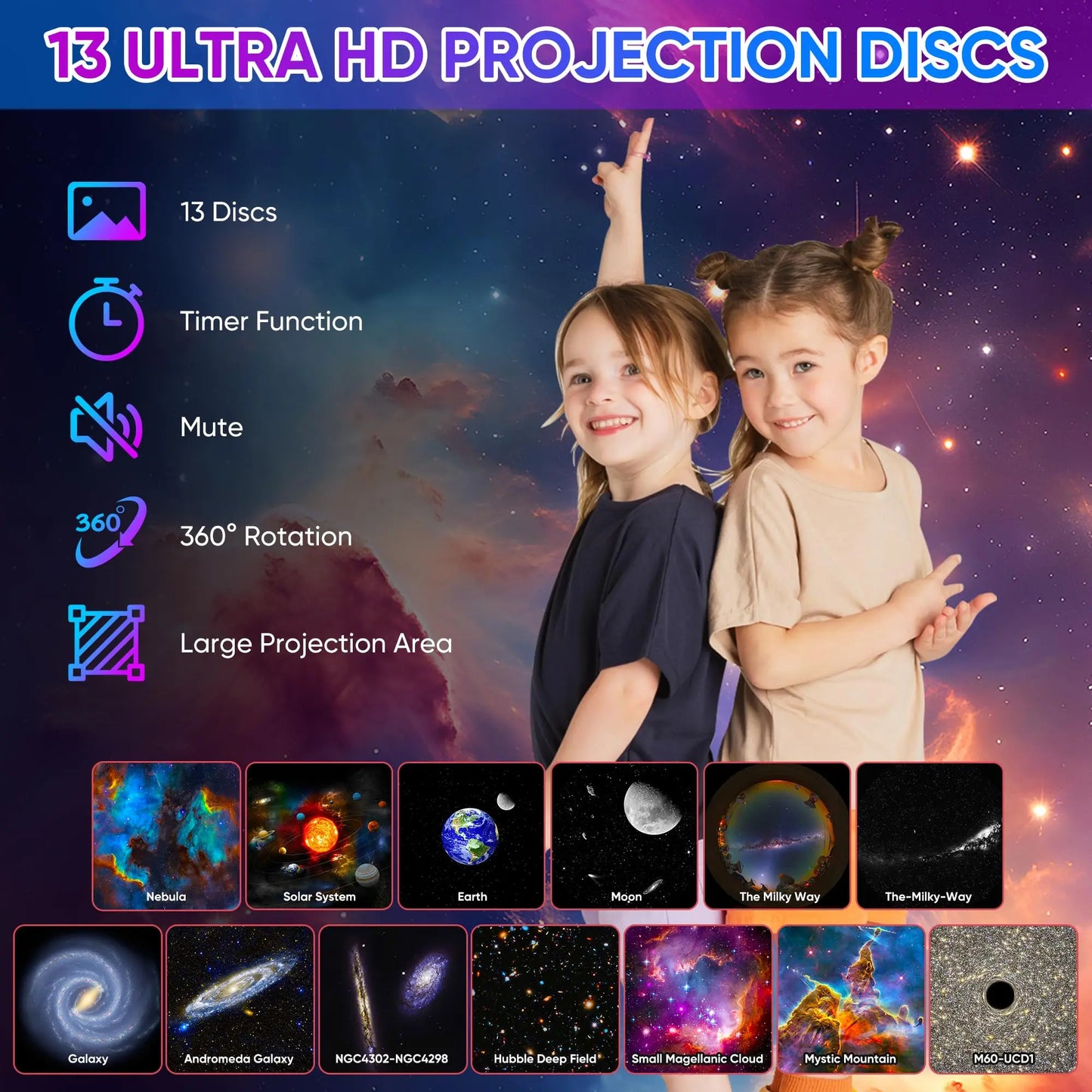 Galaxy Star Projector.