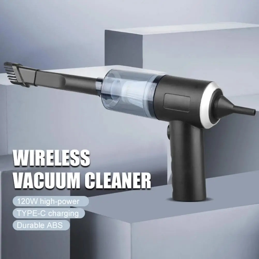 "USB Rechargeable Cordless Car Vacuum 5500Pa"