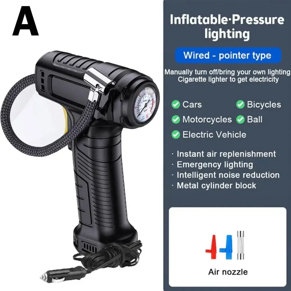 "SUITU 120W Portable Air Compressor"